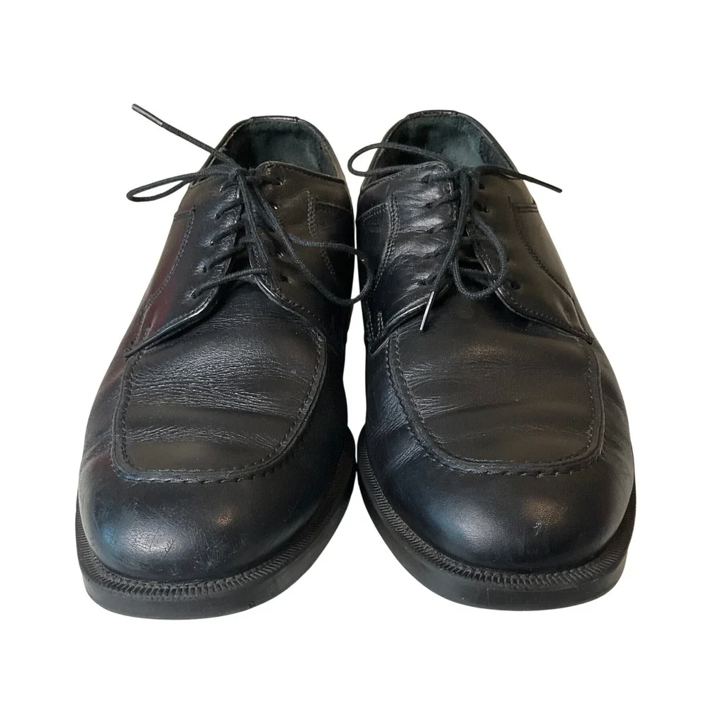 Florsheim Black Lace Up Dress‎ Shoes Leather Business Casual Office Wedding 8.5